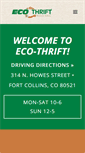 Mobile Screenshot of eco-thrift.com